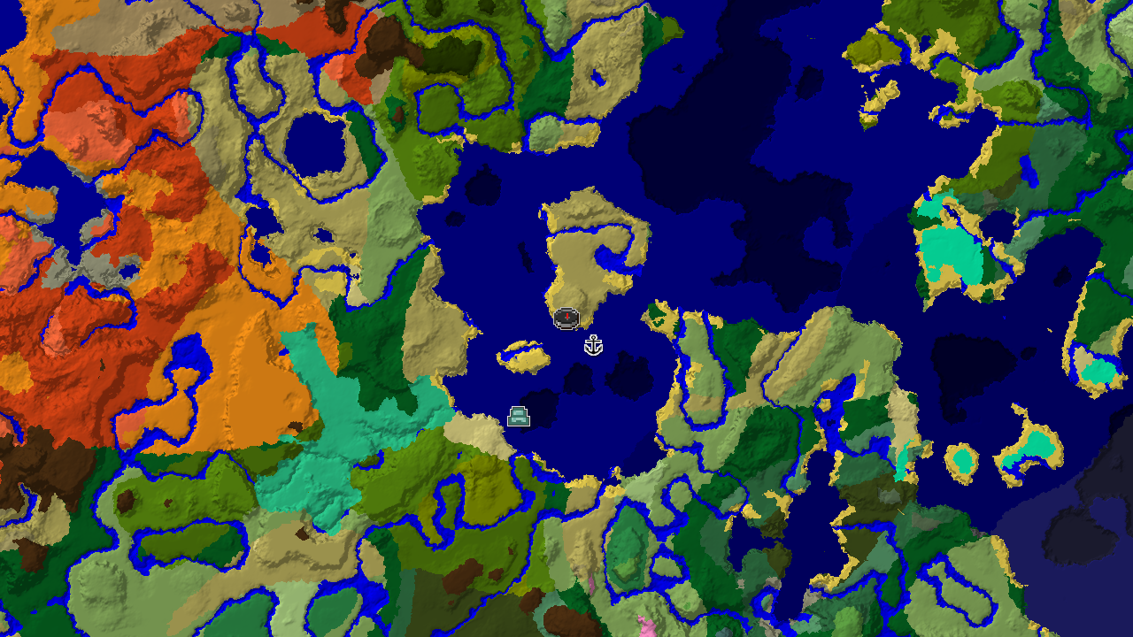 Savanna Spawn with Close Ocean Monument
