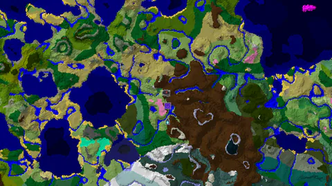 Plains Spawn with Nearby Village and Ancient City