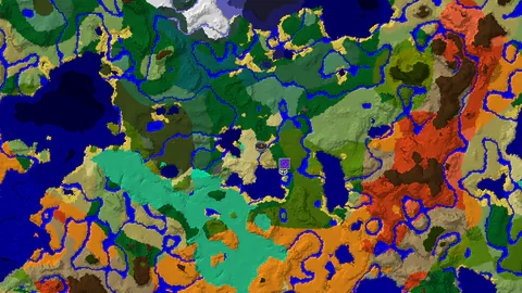 Spawn in Plains with Lush Jungles and Mangrove Swamps Nearby