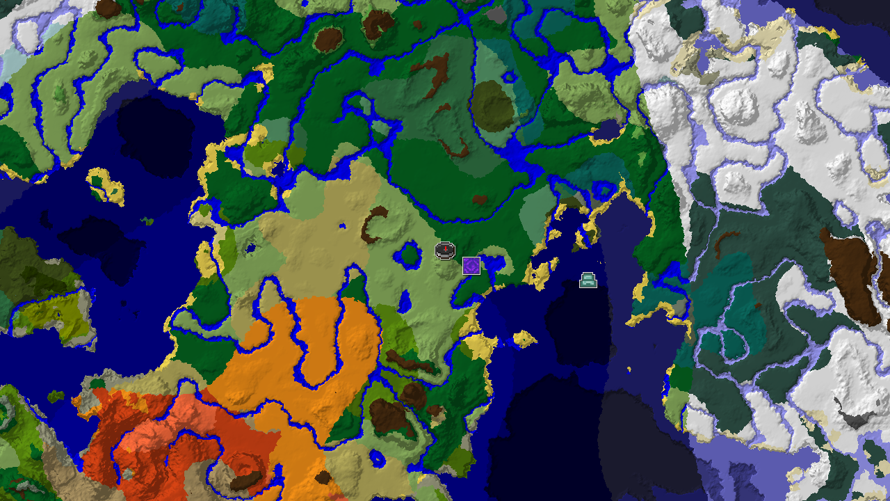 Ocean Monument and Jungle Near Spawn