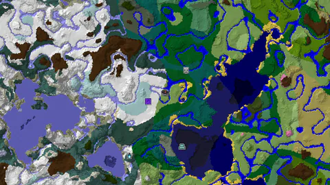 Spawn in Plains with Nearby Ancient City and Ice Spikes