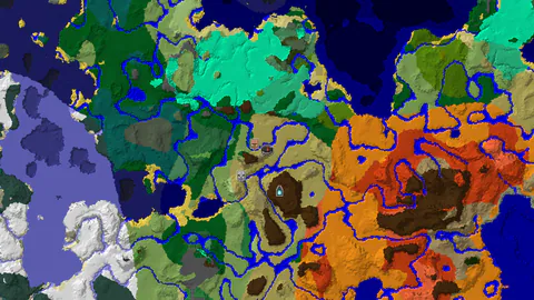 Savanna Spawn with a Nearby Village and Ancient City