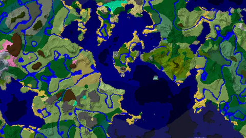 Jungle Temple Start with Ocean and River Access