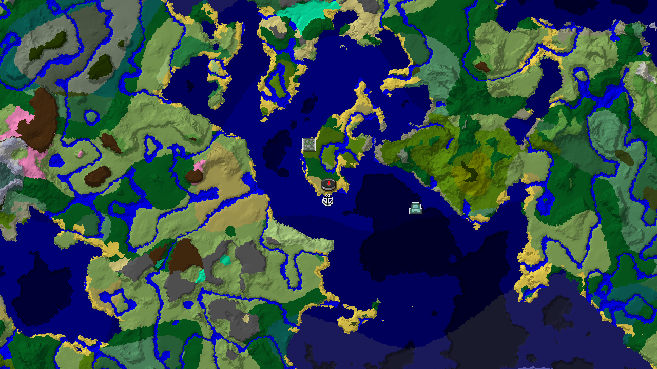 Jungle Temple Start with Ocean and River Access
