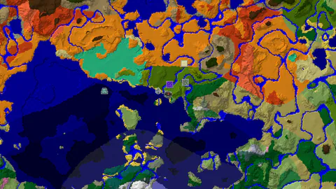 Village, Portal, and Shipwreck Right at Spawn