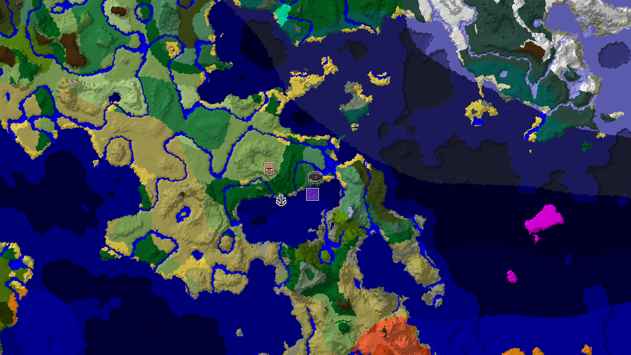 Coastal Birch Forest Start with Nearby Jungle