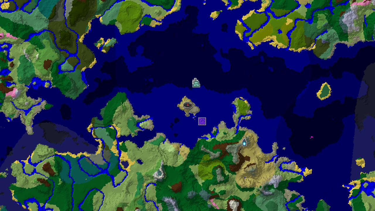 Savanna Spawn with a Nearby Ocean Monument and Ancient City