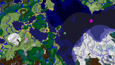 Spawn in Forest with Nearby Shipwreck and Monuments