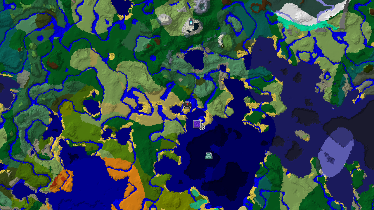 Spawn Near Varied Biomes and an Ancient City