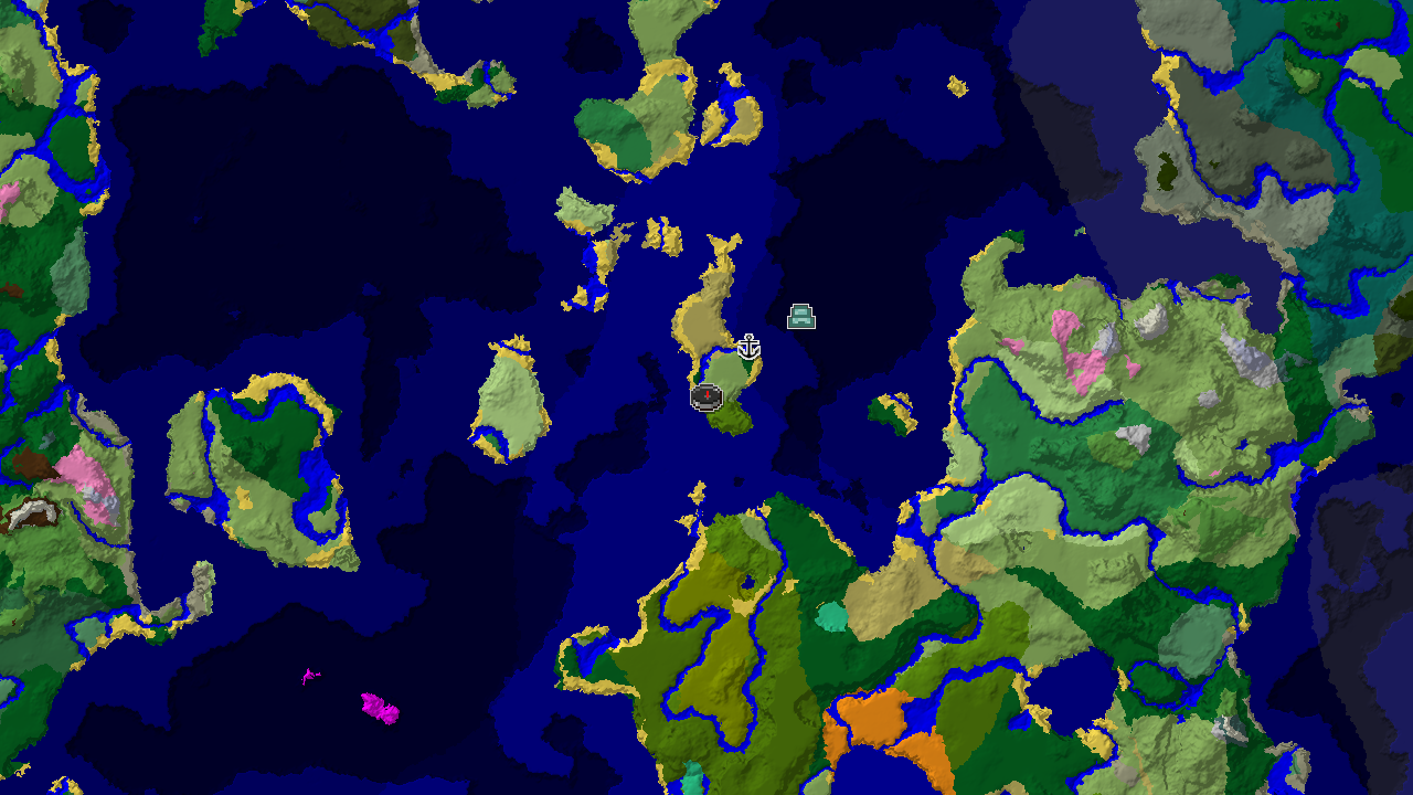 Ocean Monument and Jungle Near Plains Spawn