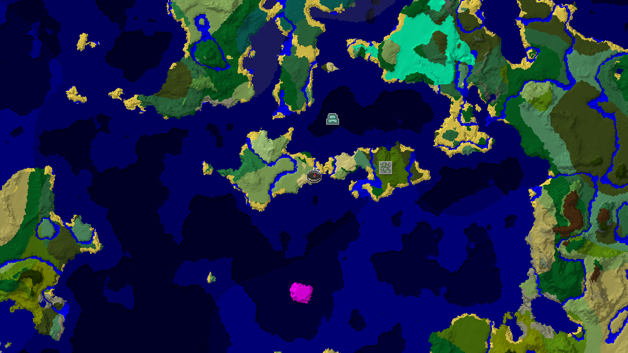 Ocean Monument and Jungle Temple Near Spawn