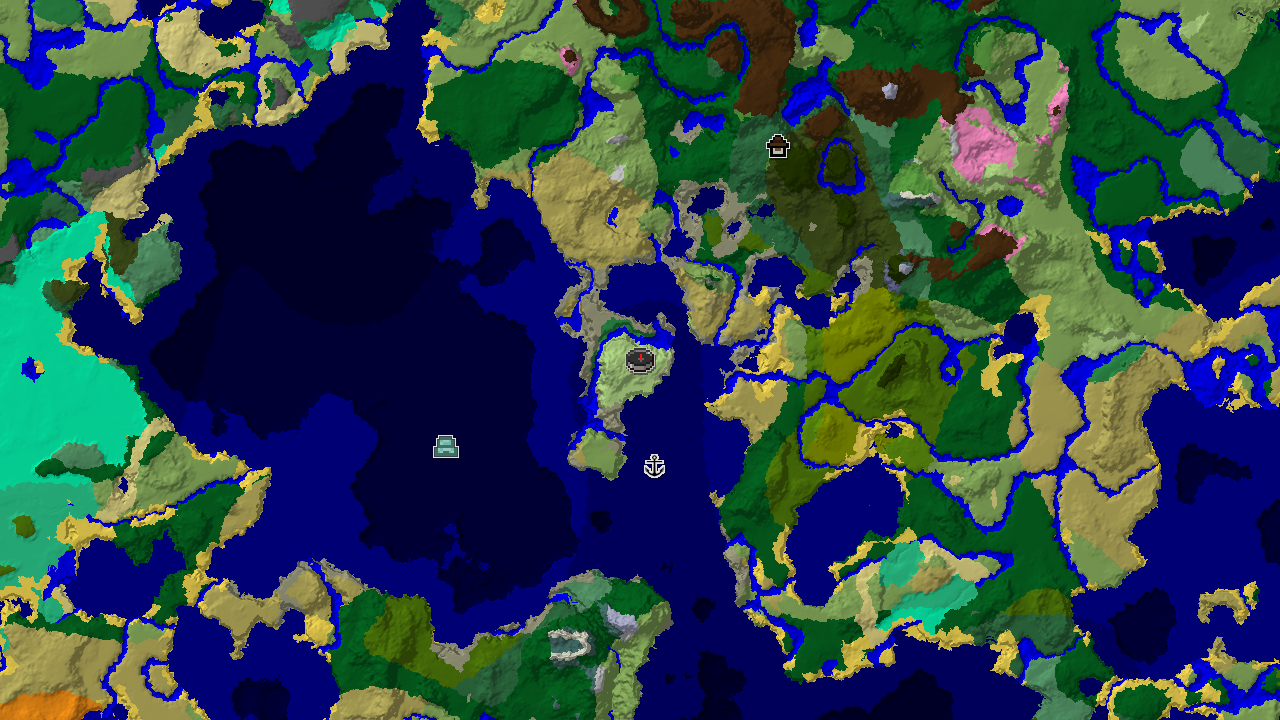 Flower Forest and Jungle Biomes Near Spawn