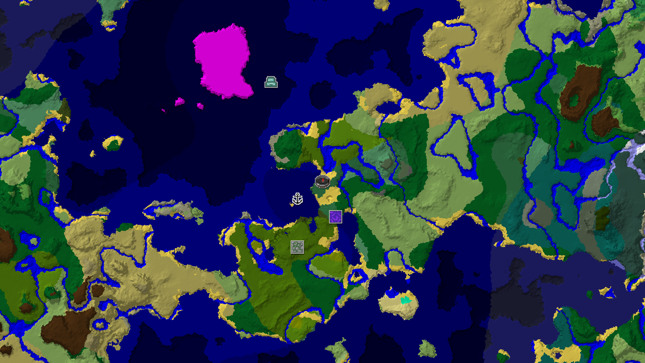 Jungle Temple, Shipwreck, and Ocean Monument