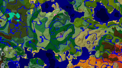 Expansive Plains and Forests with Nearby Jungle Patches