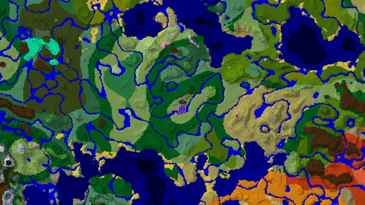Expansive Plains and Forests with Nearby Jungle Patches