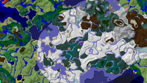 Spawn in Snowy Taiga, Close to an Ancient City