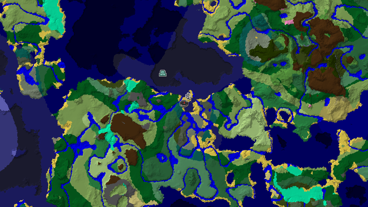 Taiga Spawn with Nearby Ocean Monument and Shipwreck