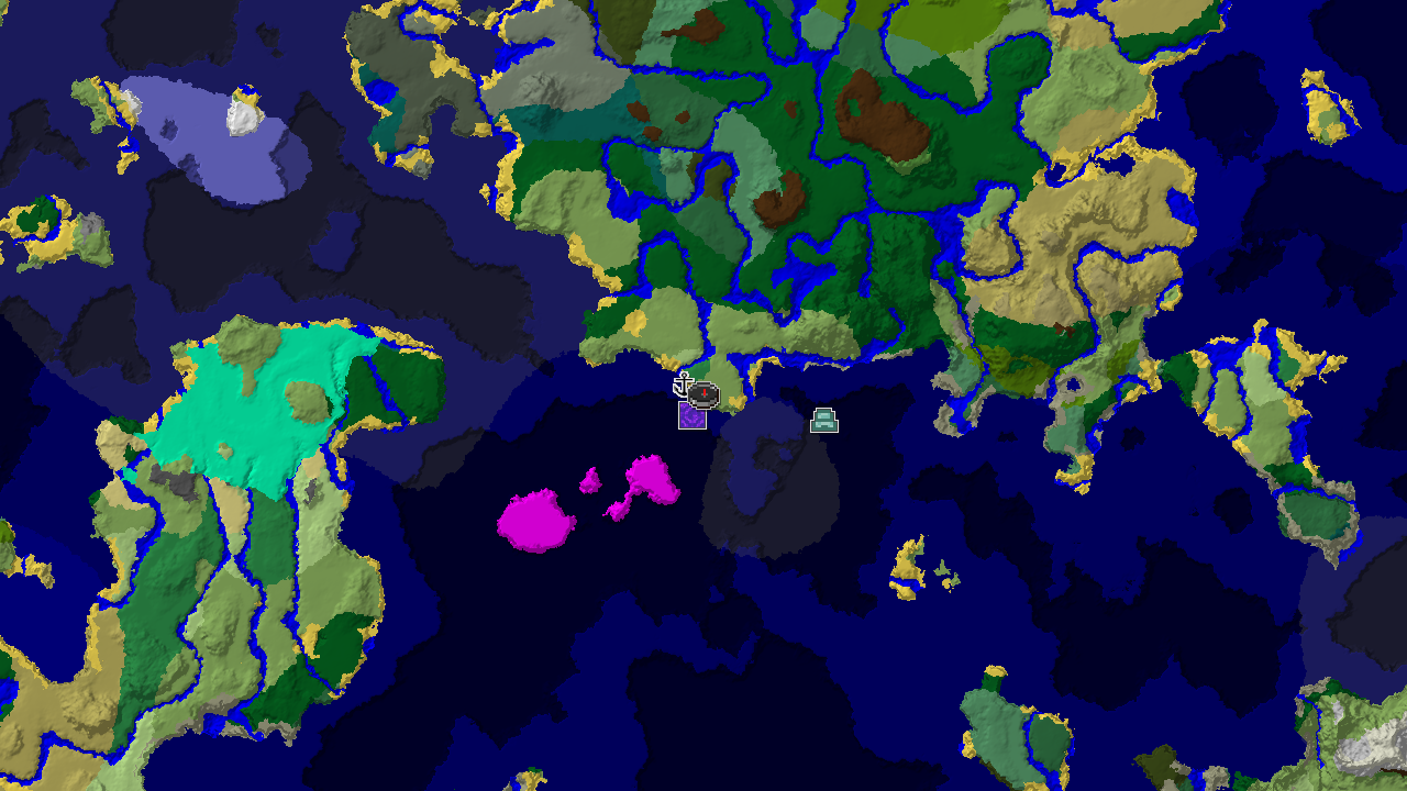 Flower Forest and Shipwreck Near Spawn
