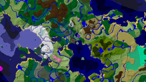 Dark Forest Spawn with a Nearby Ancient City