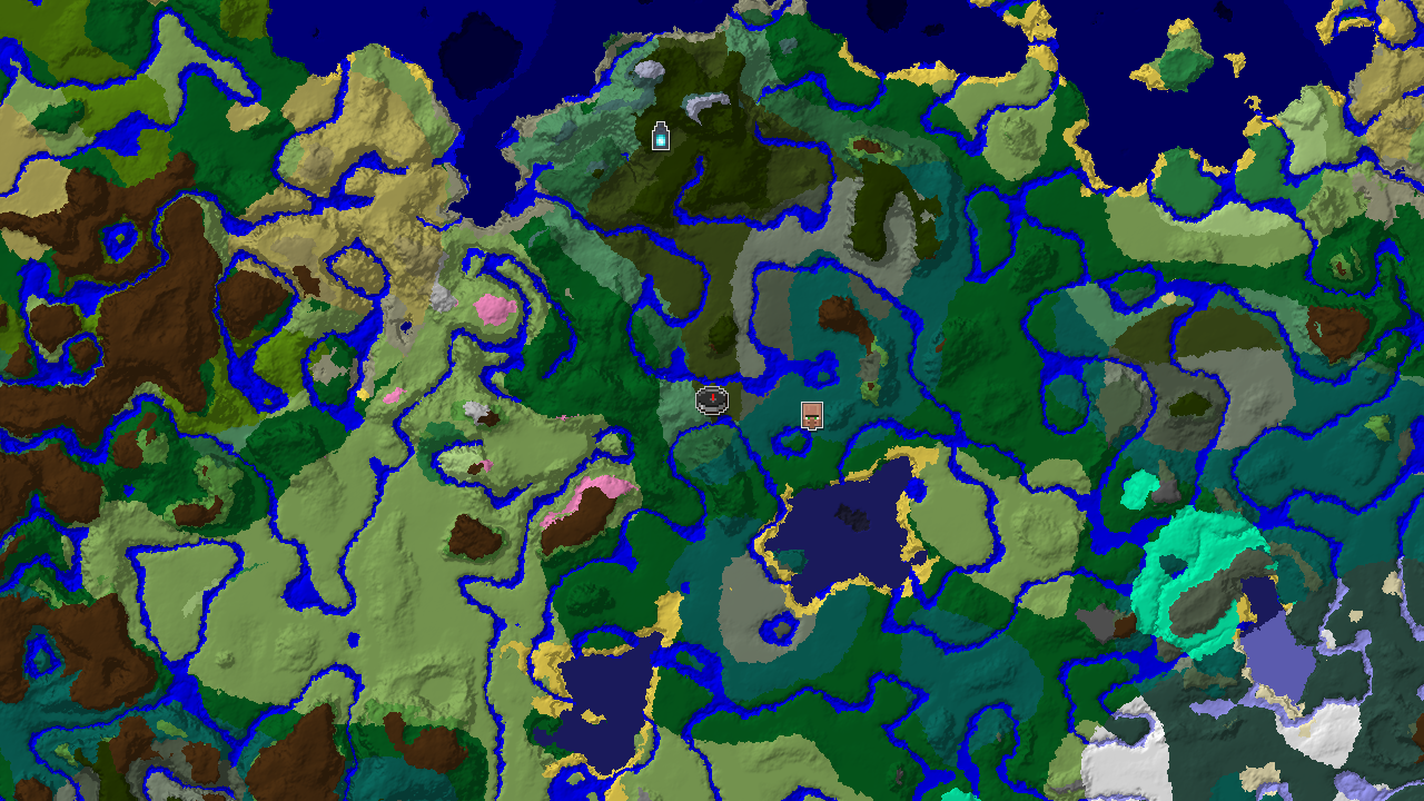 Dark Forest Spawn Near Villages and an Ancient City