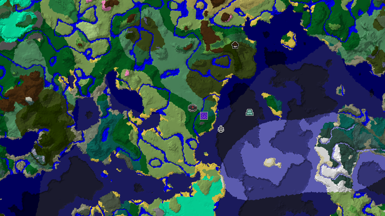 Woodland Mansion and Multiple Oceans Near Spawn