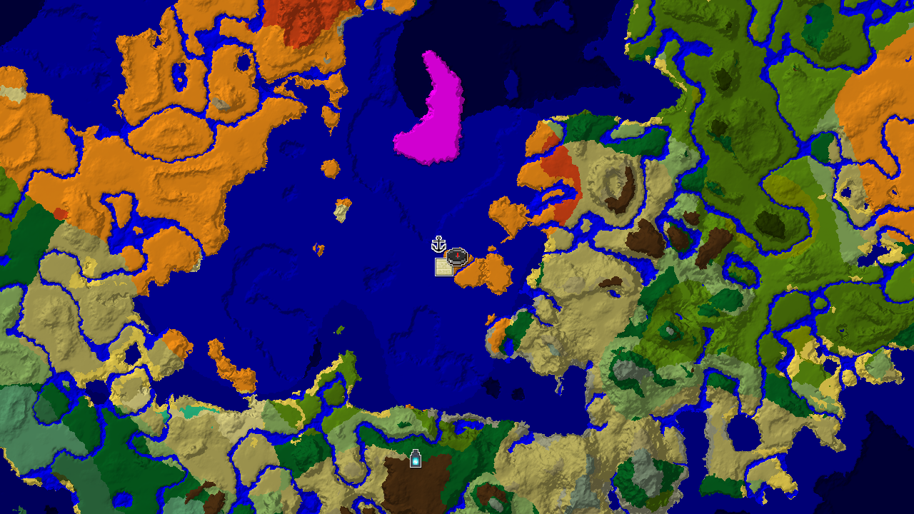 Desert Spawn with Nearby Loot and Distant Ancient City