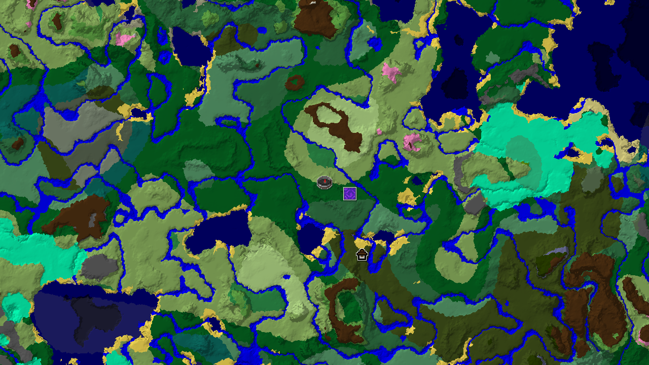 Woodland Mansion Near Spawn, with Diverse Forests