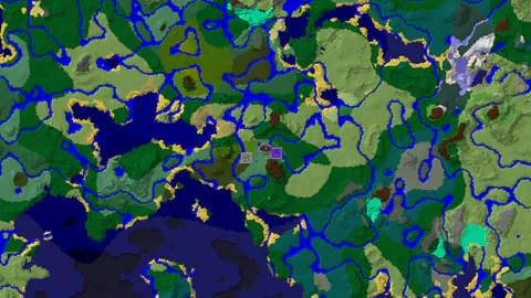 Spawn in Old Growth Birch, Near a Jungle Temple
