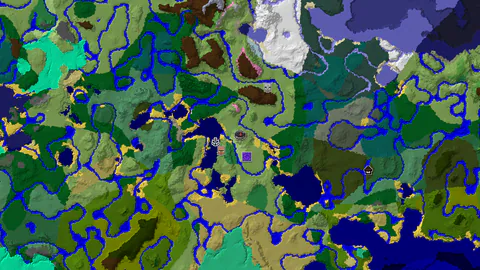 Spawn in Sunflower Plains Near a Flower Forest