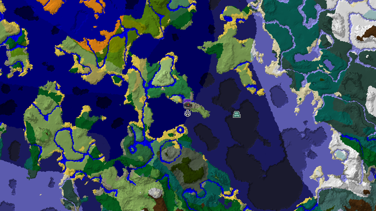 Spawn Near a Flower Forest and Coastal Wonders
