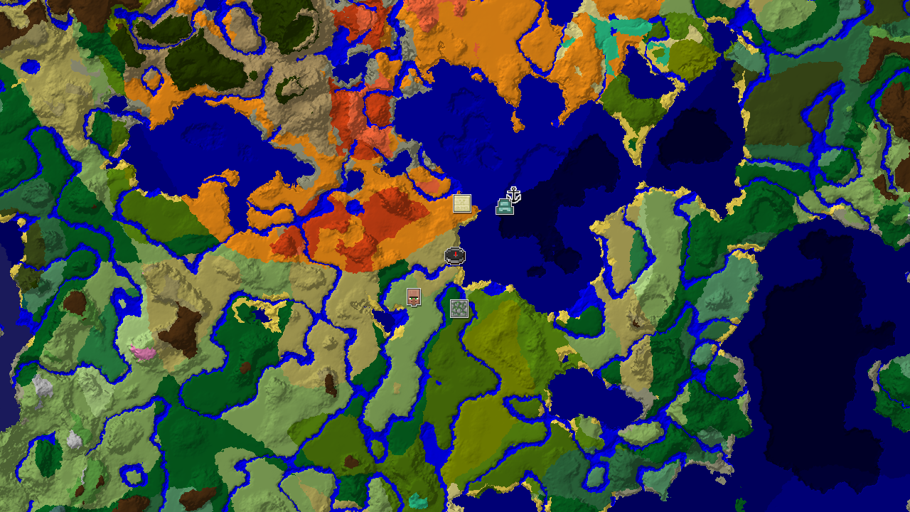 Spawn Near a Desert Pyramid, Jungle Temple, and Ocean Monument