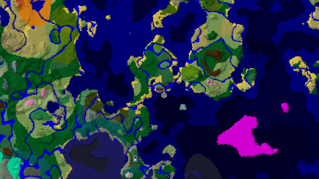 Deep Ocean Spawn with an Ancient City Nearby