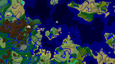 Spawn Near Diverse Jungles and Ocean Monuments