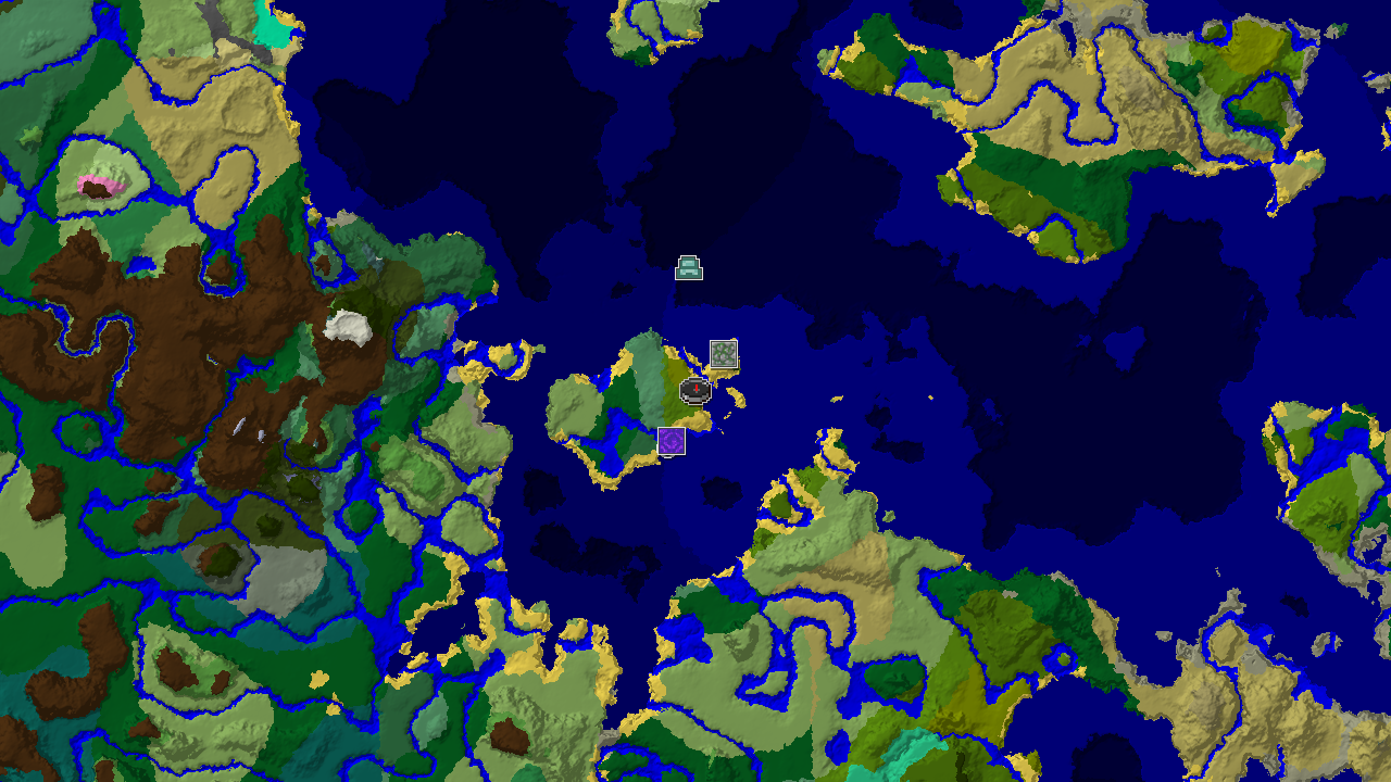 Spawn Near Diverse Jungles and Ocean Monuments
