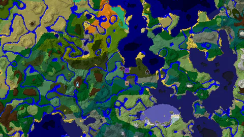 Spawn in a Dark Forest with a Nearby Mansion and Jungle
