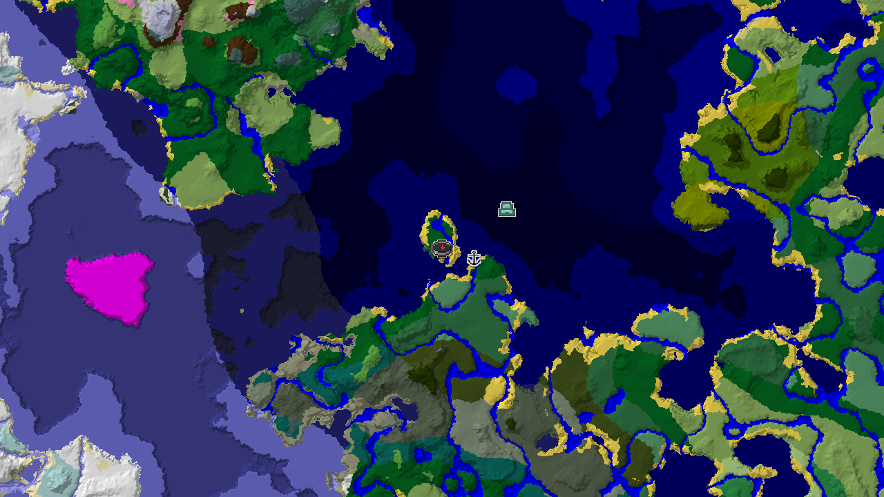 Ocean Monument Near Spawn with Diverse Biomes