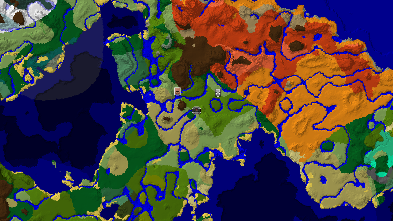 Spawn in a Sparse Jungle with Diverse Biomes Nearby