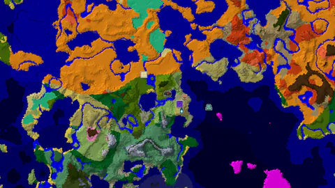 Jungle Spawn, Desert Vistas, and a Nearby Ancient City