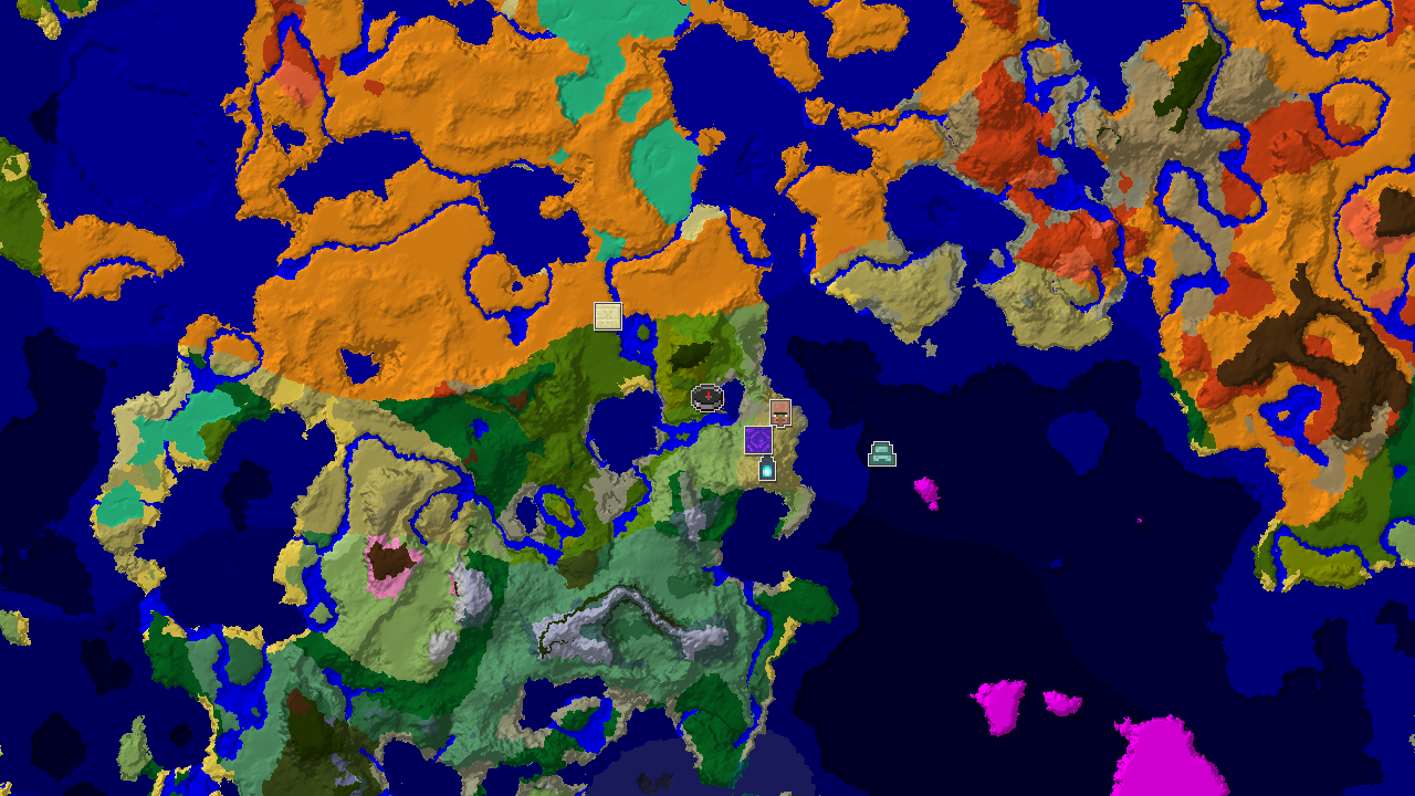 Jungle Spawn, Desert Vistas, and a Nearby Ancient City