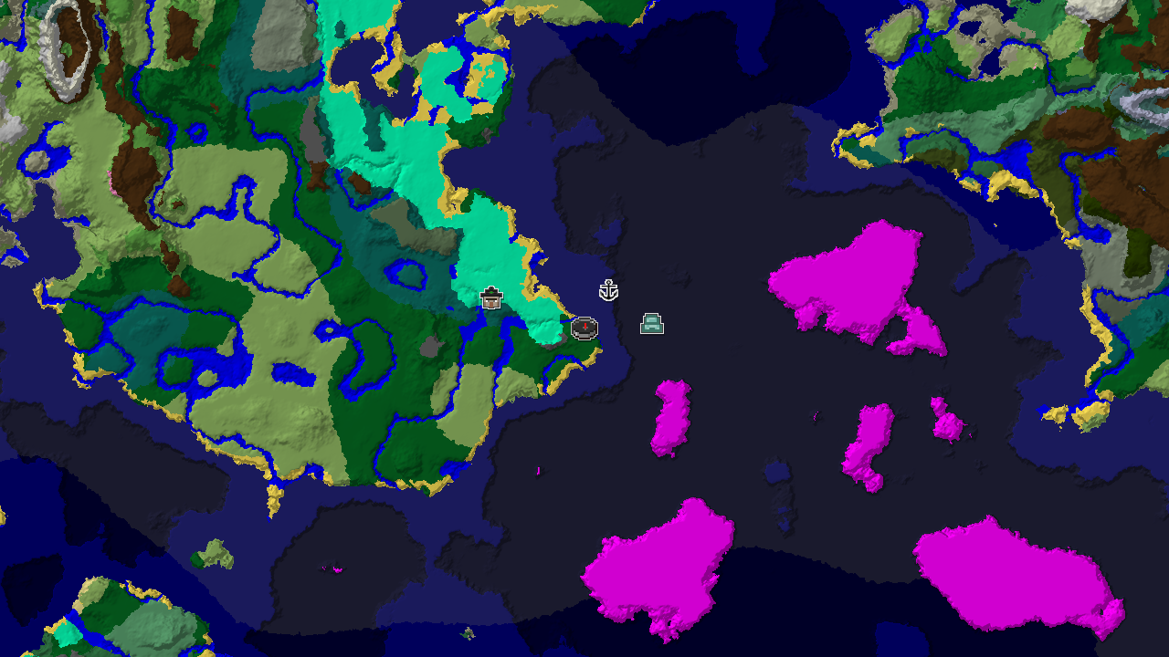 Spawn Near a Close Ocean Monument and Mushroom Fields