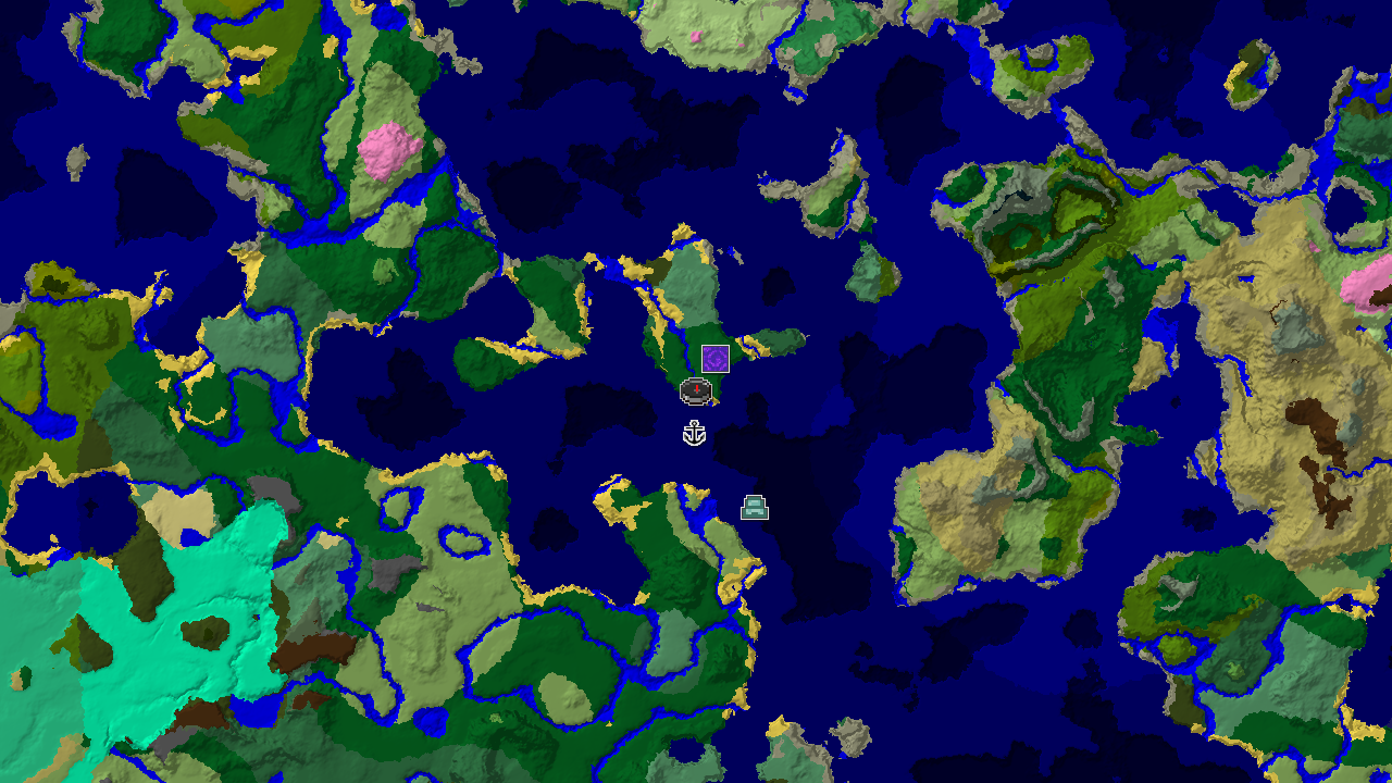 Ocean Monument and Shipwreck Near Forest Spawn