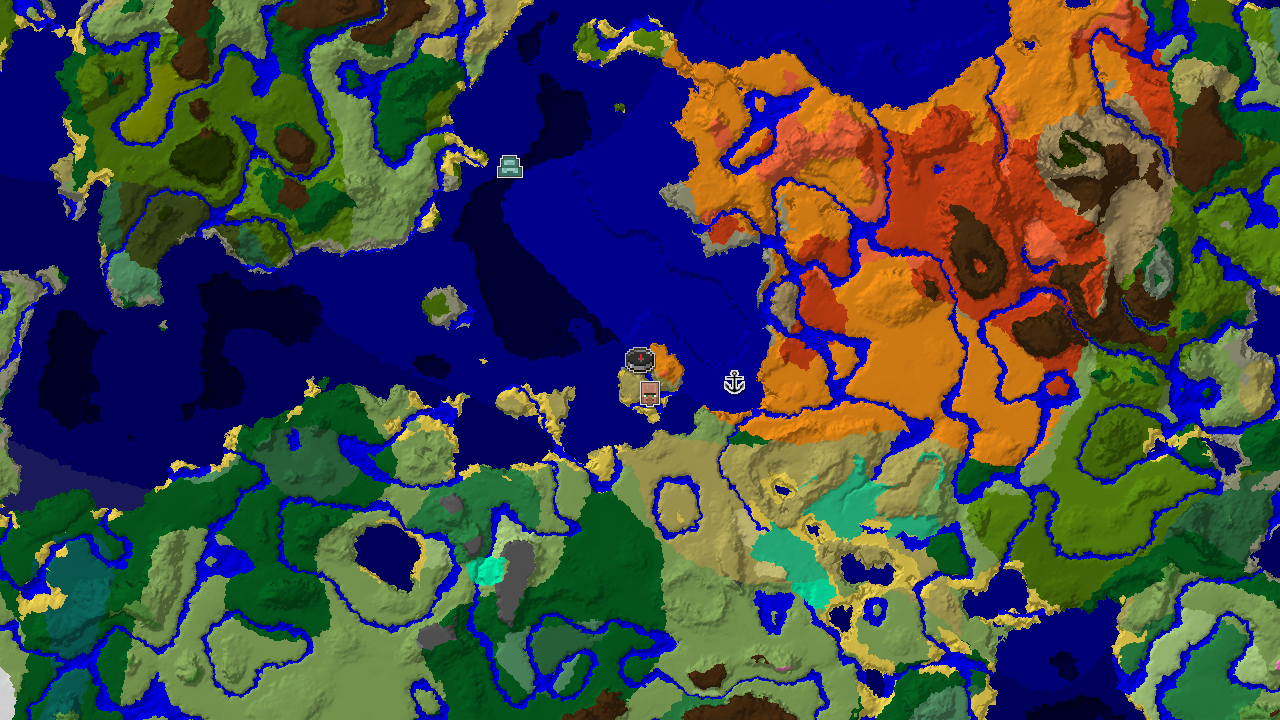 Savanna Spawn with a Waterside Village and Ocean Nearby