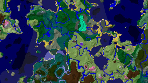 Waterside Village, Taiga, and Frozen Ocean Spawn