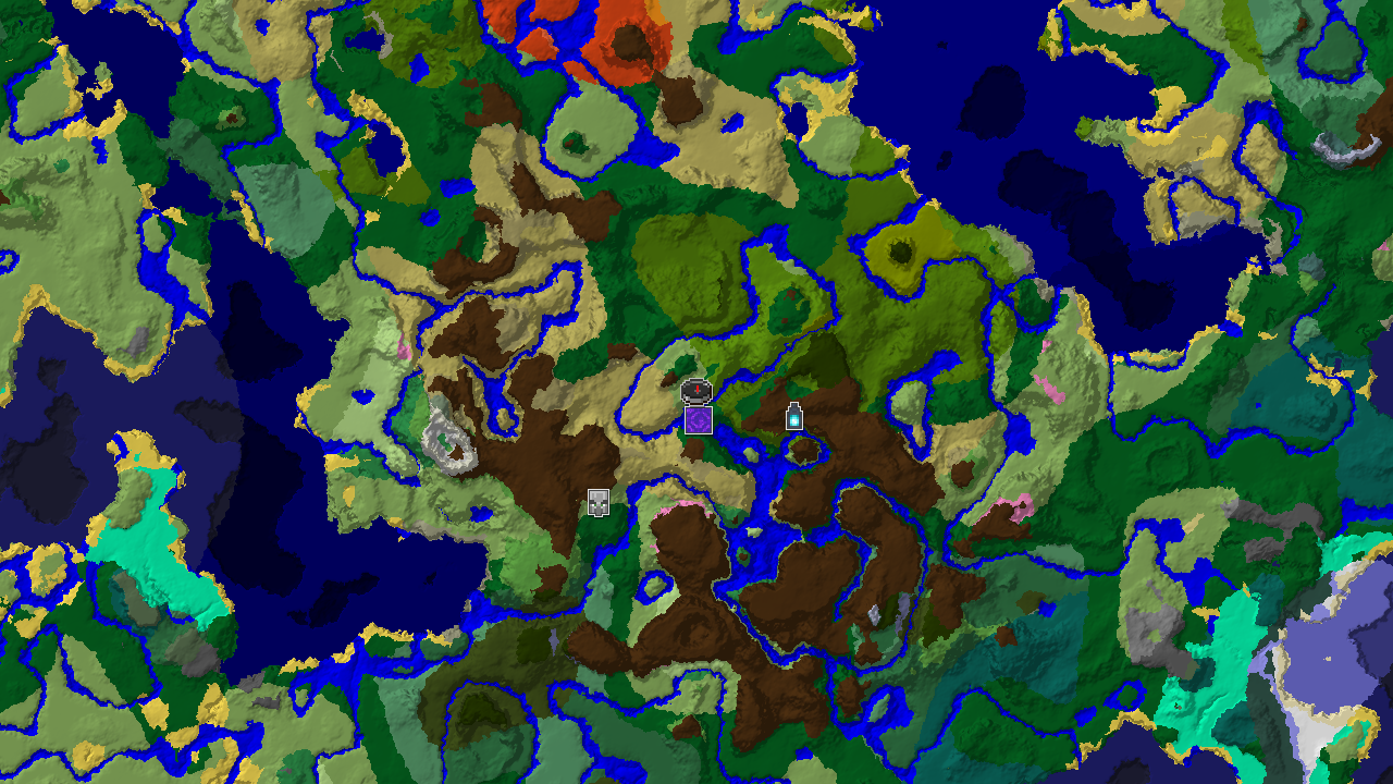 Ancient City Near Spawn in a Jungle and Savanna Mix