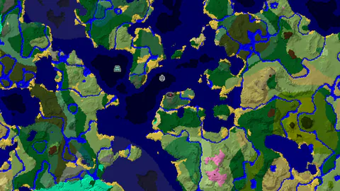 Windswept Forest Spawn with Nearby Dark Forest
