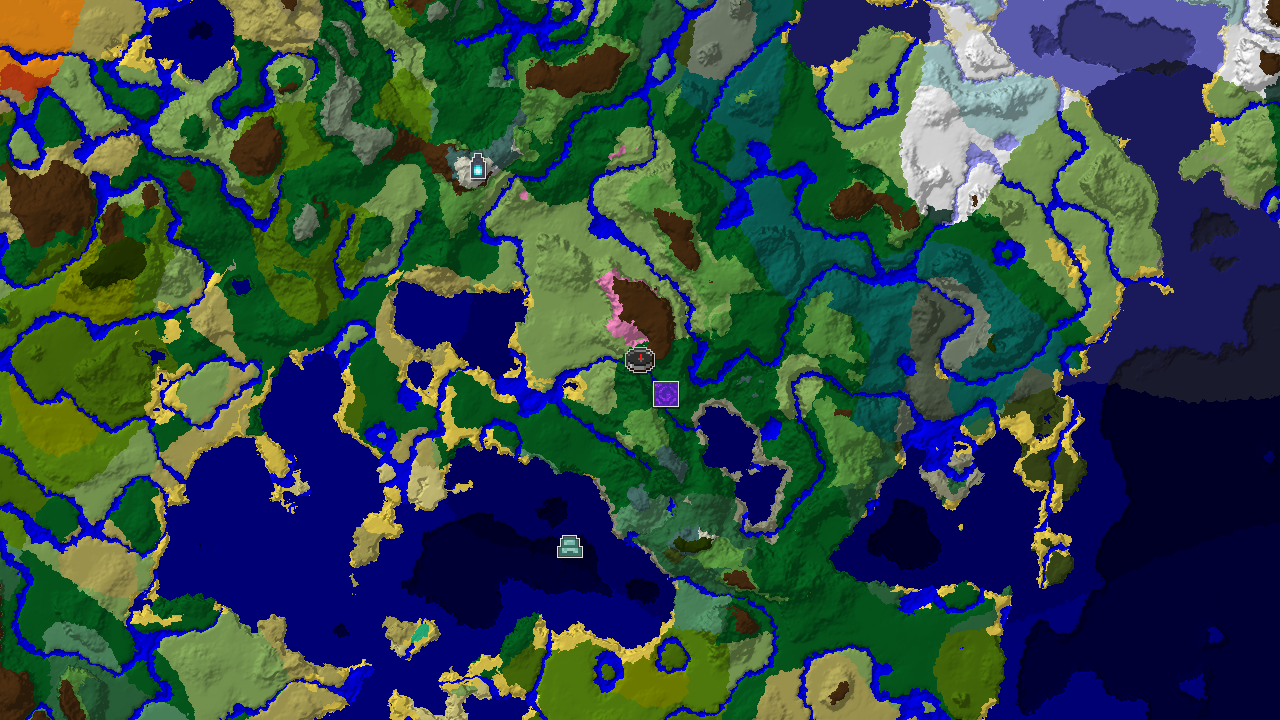 Cherry Grove Amidst Diverse Forests and Plains
