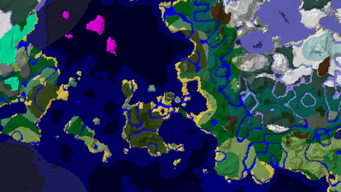 Ancient City Near Spawn in a Diverse Ocean World
