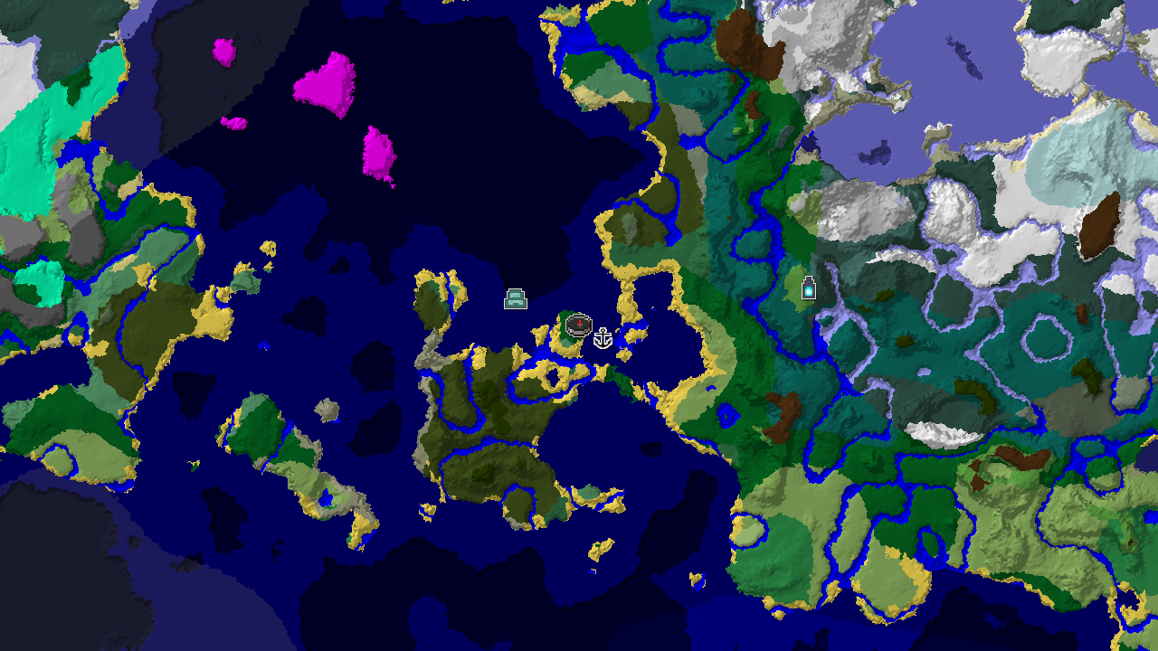 Ancient City Near Spawn in a Diverse Ocean World