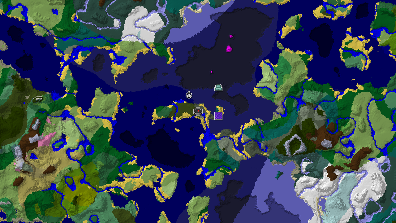 Spawn in Old Growth Pine Taiga with Nearby Ocean Monument
