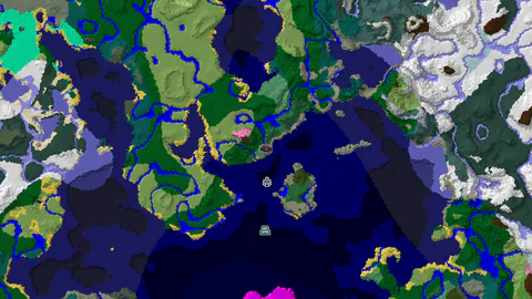 Cherry Grove and Birch Forests by the Ocean